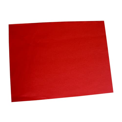 Set de table non tissé Célisoft Manufacture de l'Éphémère 30 x 40 cm rouge photo du produit front L