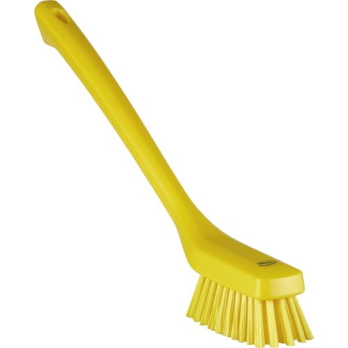 Brosse fibres dures alimentaire PLP 42cm jaune Vikan photo du produit front L