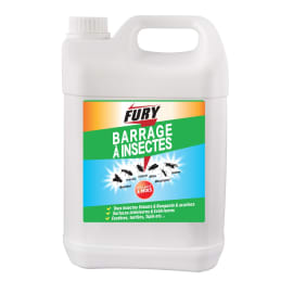 Insecticide Fury Barrage à Insectes bidon de 5L