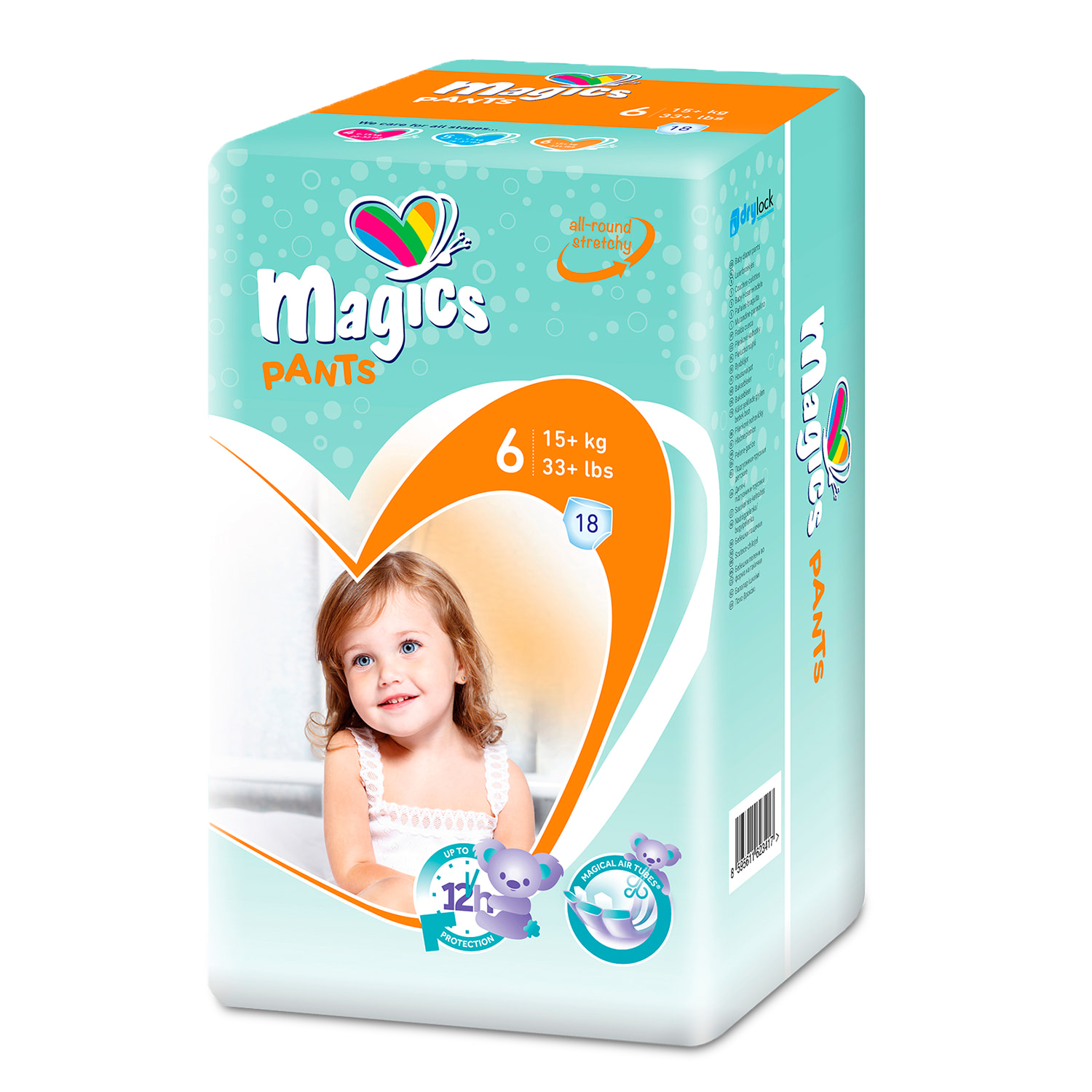 Couche culotte Magics Pants XL +15kg photo du produit