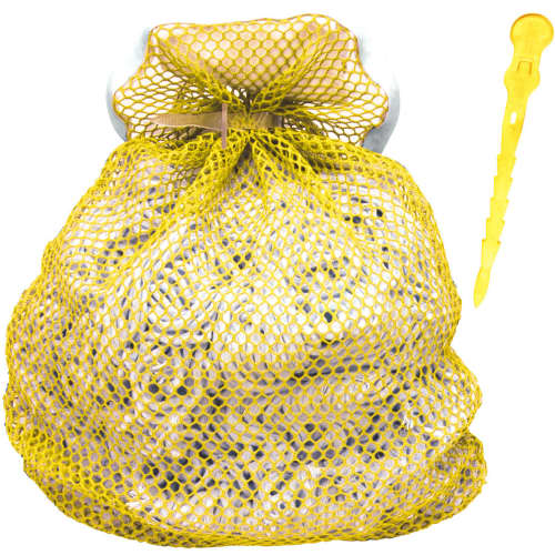 Filet de lavage 70L jaune Filmop photo du produit front L