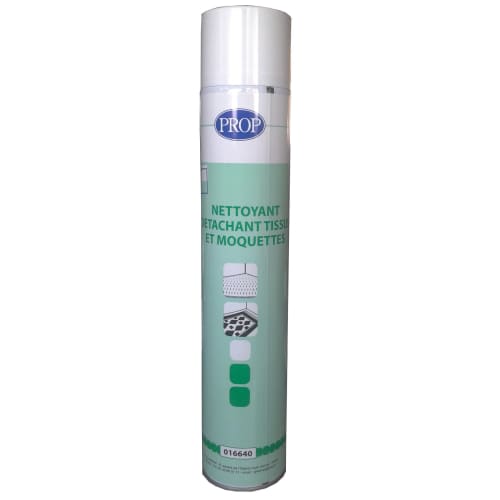 Nettoyant détachant tissus moquettes aérosol de 750ml PROP photo du produit front L