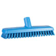 Balai lave-pont à passage d'eau fibres dures alimentaire PLP 27cm bleu Vikan photo du produit