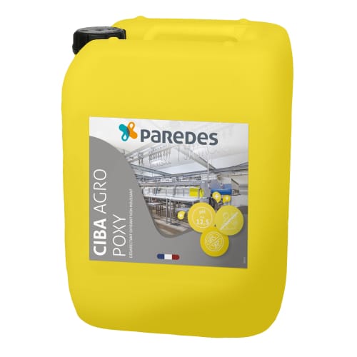 Désinfectant oxydant non moussant Paredes CIBA AGRO POXY bidon de 24kg photo du produit front L