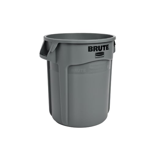 Collecteur résine Brute® avec conduits d'aération 76L gris Rubbermaid photo du produit