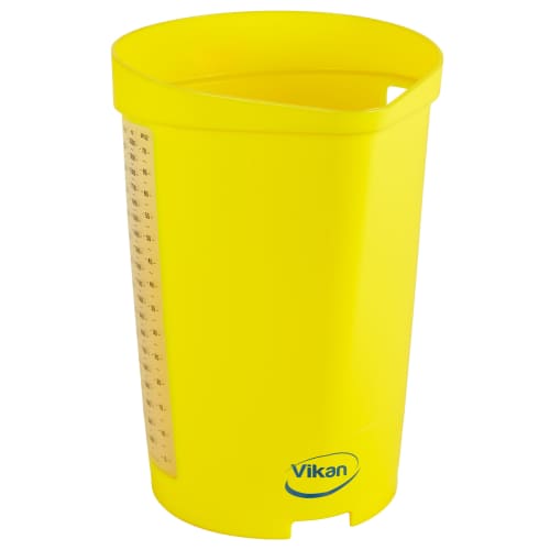 Pichet gradué alimentaire PLP 2L jaune Vikan photo du produit front L