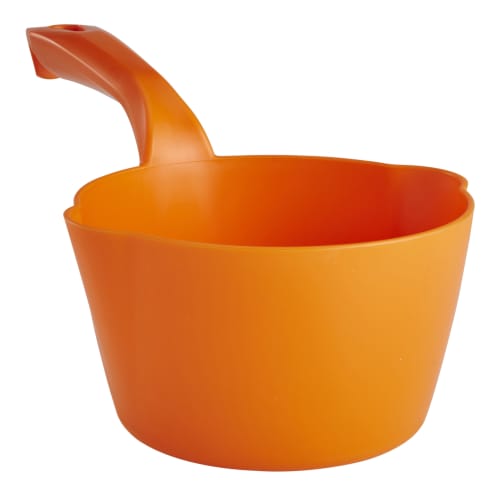 Pelle ronde graduée alimentaire PLP 1L orange Vikan photo du produit front L