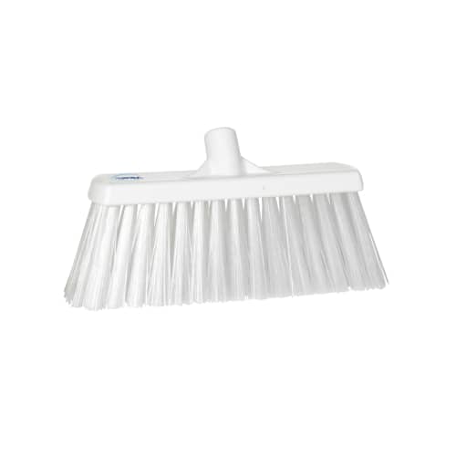 Balai fibres dures alimentaire PLP 33cm blanc Vikan photo du produit front L