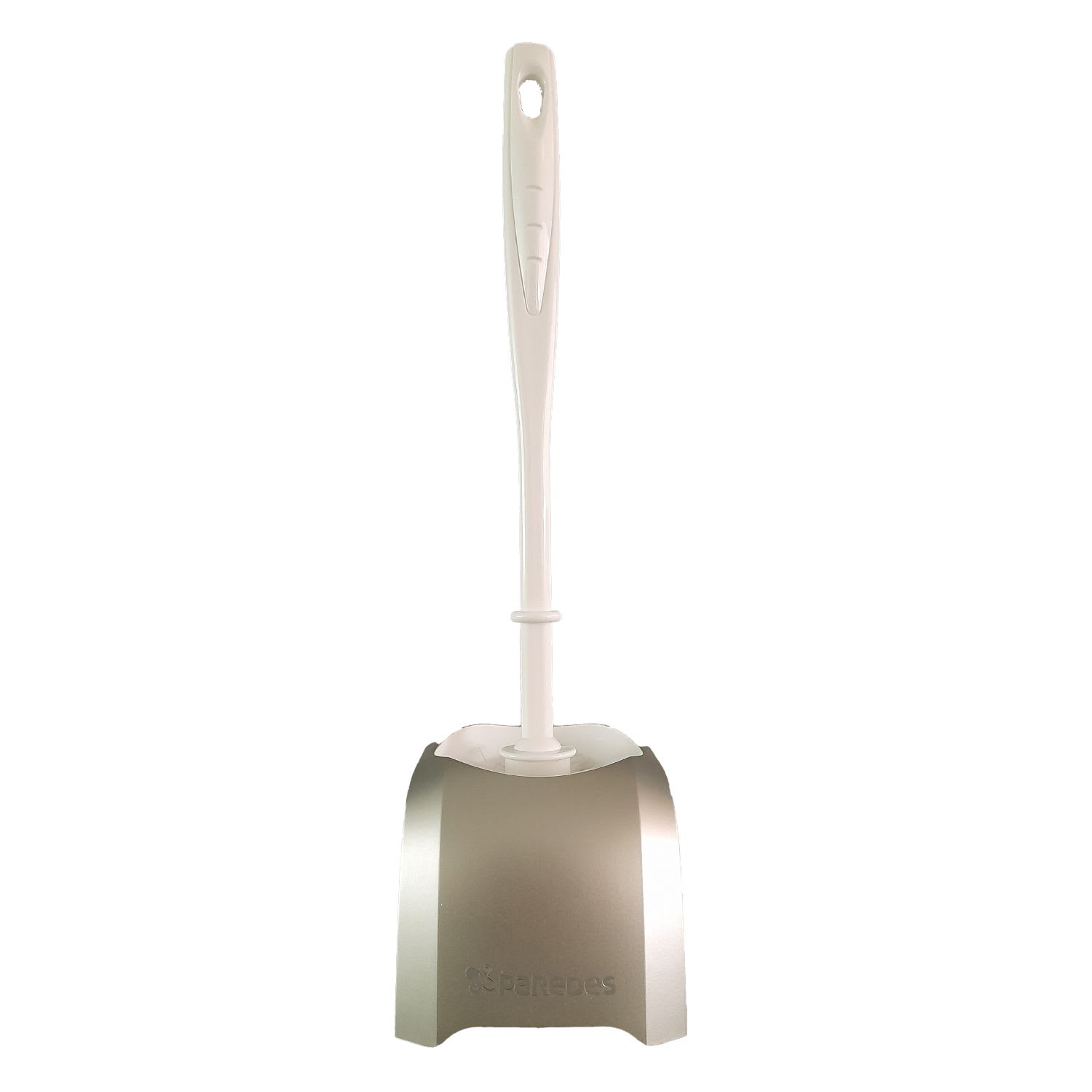 Ensemble porte-balayette plastique champagne Paredes collection Paredis Elite Brush photo du produit