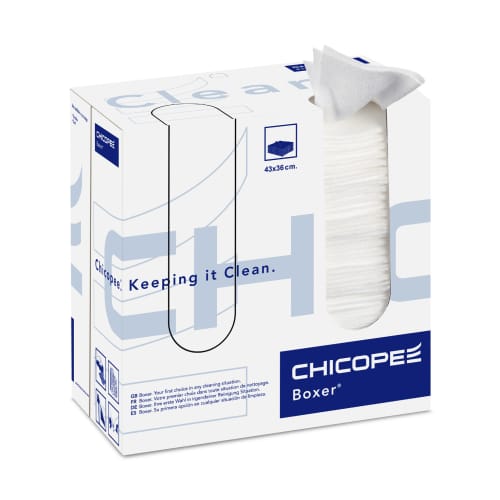 Essuyage non tissé Boxer blanc 43 x 36 cm Chicopée photo du produit front L