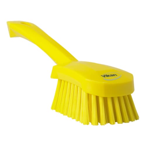 Brosse fibres médium alimentaire PLP 27cm jaune photo du produit