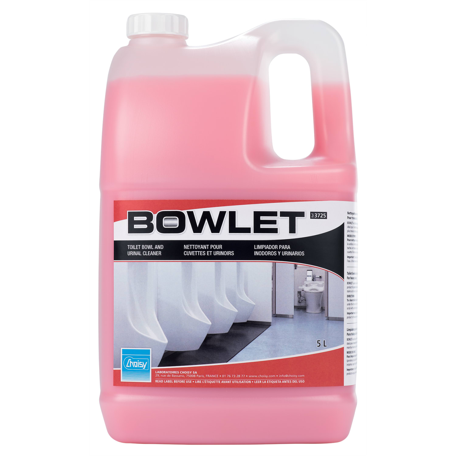 CHOISY Bowlet nettoyant détartrant bidon de 5L photo du produit