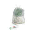 Sacs poubelle 30L vert 18µ lien coulissant Alfapac photo du produit