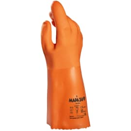 Gants de protection chimique PVC Mapa Pro TELSOL 369