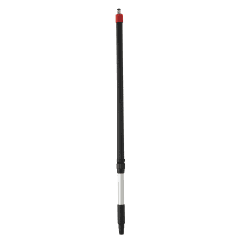 Manche télescopique à passage d'eau avec clic aluminimum PLP Ø32mm 106 à 160 cm noir Vikan