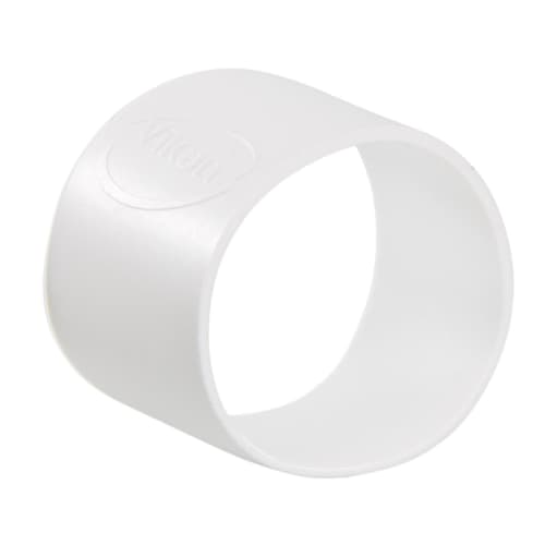 Collier d'identification caoutchouc Ø4cm blanc Vikan photo du produit front L