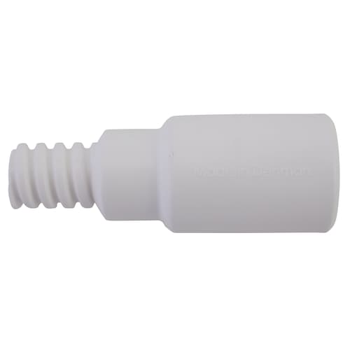 Adaptateur à passage d'eau Ø2,5cm 8,5cm blanc Vikan photo du produit front L