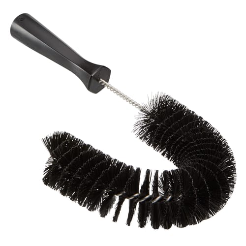 Écouvillon flexible fibres médium alimentaire Ø5,5cm 36cm noir Vikan photo du produit front L