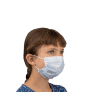 Masque médical Op-Air Kid 5 à 12 ans type II Kolmi bleu à élastiques photo du produit