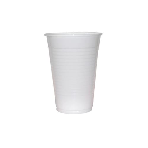 Gobelet plastique 20/23cl blanc photo du produit