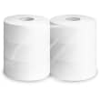 Papier toilette rouleau géant blanc 2 plis 320m prédécoupé 8,9 x 24 cm certifié Ecolabel Paredes photo du produit