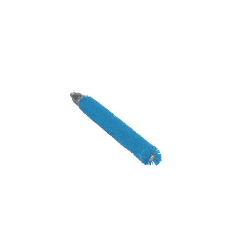 Tête d'écouvillon fibres médium alimentaire pour tige flexible Ø2cm 20cm bleu Vikan photo du produit front L