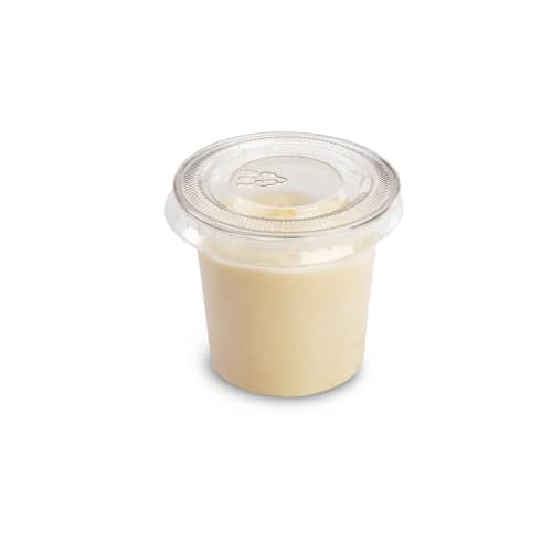 Pot à sauce rond évasé transparent 30 cc Alphaform photo du produit front L