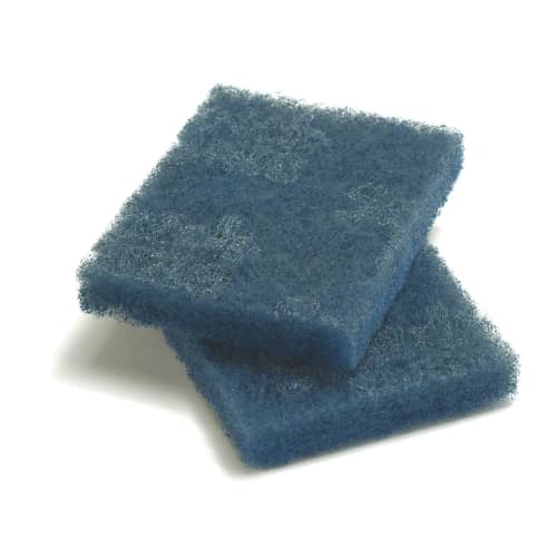 Tampon abrasif épais bleu Scotch brite photo du produit front L