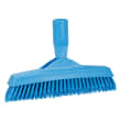 Balai frottoir articulé fibres dures alimentaire PLP 22,5cm bleu Vikan photo du produit