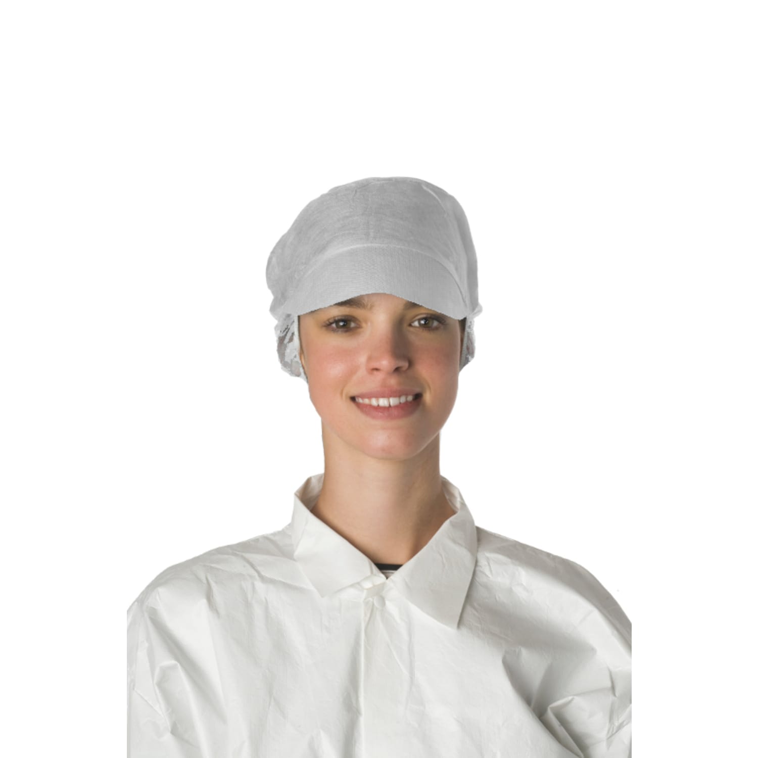 Casquette PLP 40g/m² blanc photo du produit