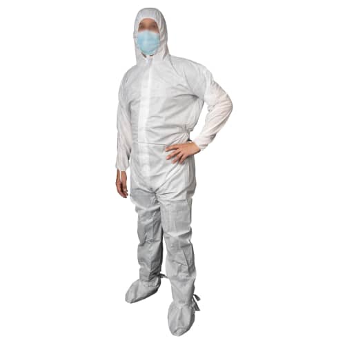 Combinaison de protection Propguard intégrale Indutex blanc taille XL photo du produit front L