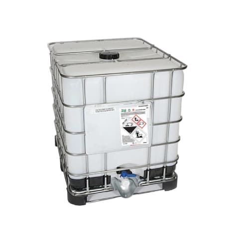 Eau de javel à 9,6% de chlore actif Nectra conteneur de 1000L photo du produit front L