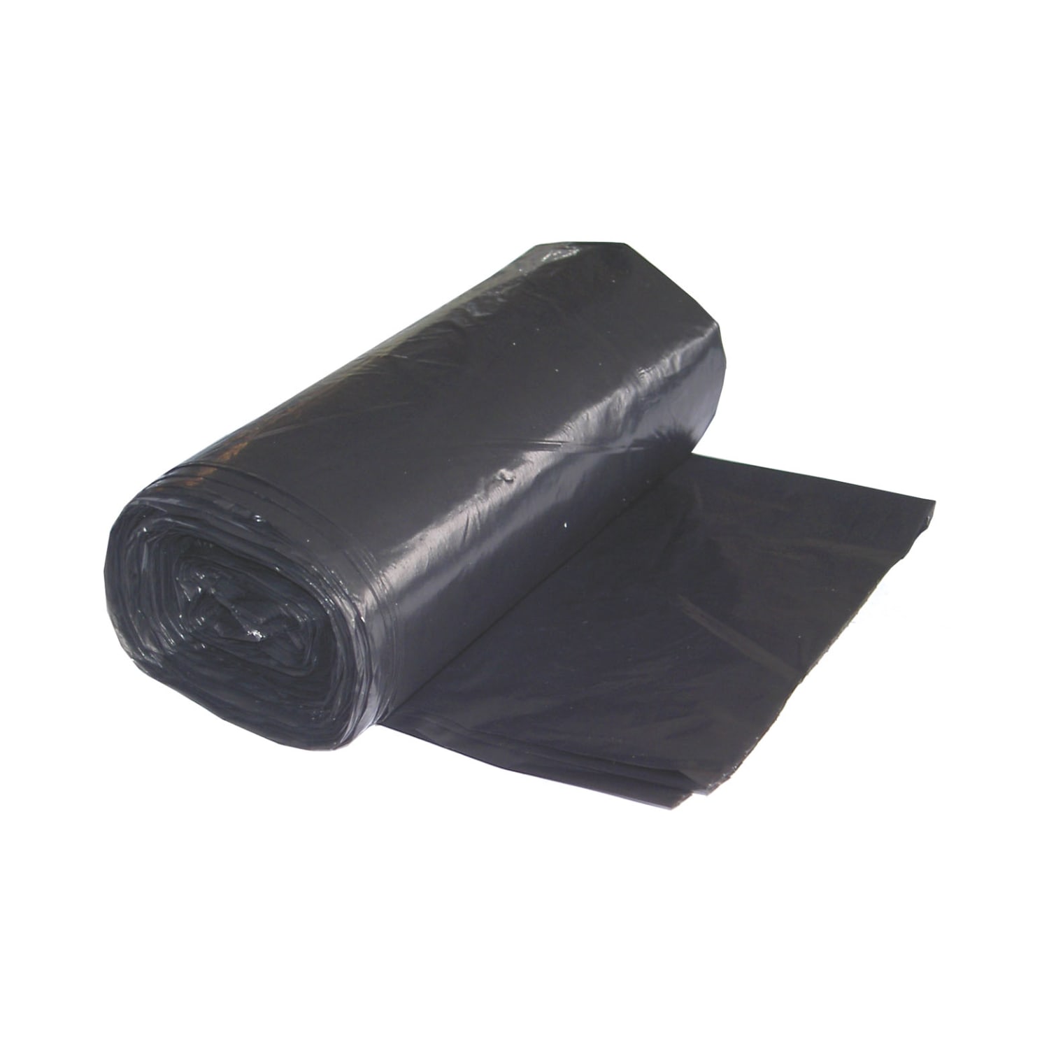 Sac plastique PE HD 5L noir 10µm photo du produit