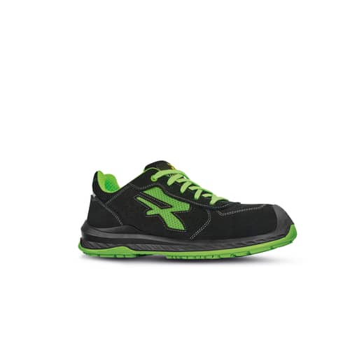 Chaussures de sécurité basses U-Power Canyon S1P SRC ESD noir pointure 38 photo du produit front L