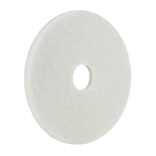 Disque blanc 3M pour autolaveuse et monobrosse Ø406mm photo du produit front L