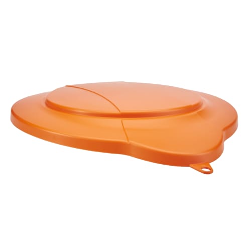 Couvercle pour seau 12L alimentaire PLP orange Vikan photo du produit front L