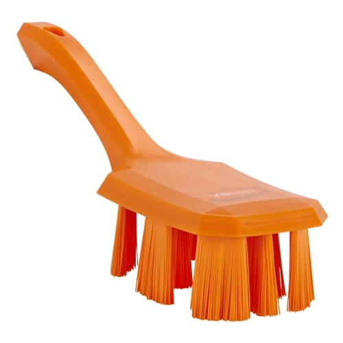 Brosse fibres dures alimentaire PLP UST 26cm orange Vikan photo du produit front L