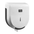 Distributeur de papier toilette en rouleaux mini-géants JVD plastique blanc photo du produit