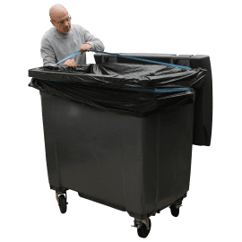 Sangle bleu pour housse de 500 à 660 litres