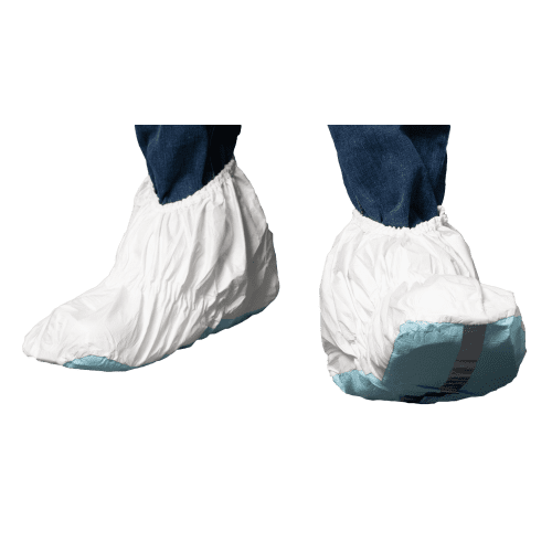 Surchaussure de protection Sprayguard Indutex ESD élastique sur cheville blanc 36cm photo du produit front L