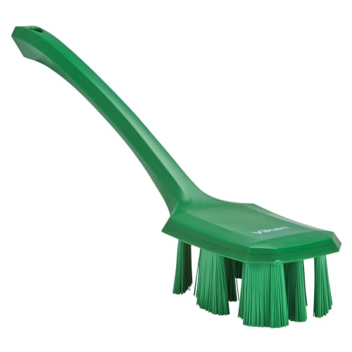 Brosse fibres dures alimentaire PLP UST 39,5cm vert Vikan photo du produit front L