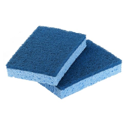 Eponges grattantes bleues Scotch brite photo du produit front L
