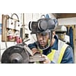 Casquette de protection anti-poussières Powercap JSP à ventilation assistée photo du produit side S