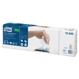 Tork Xpressnap® serviette papier enchevêtrée  21,3 x 33 cm 1 pli blanche Ecolabel pour distributeur N4