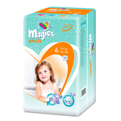 Couche culotte Magics Pants XL +15kg photo du produit front L