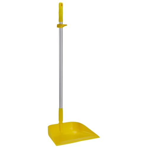 Pelle poussière à manche vertical alimentaire PLP aluminium jaune Vikan photo du produit front L