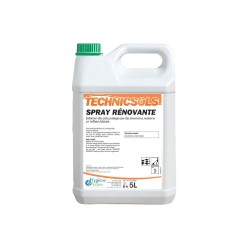 Technicsols Spray rénovant pour émulsions bidon de 5L Hygiène et Nature photo du produit front L
