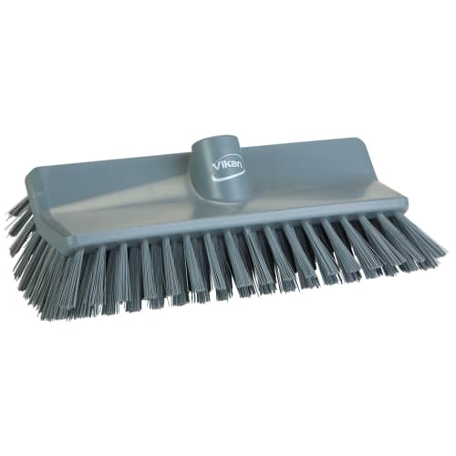 Balai lave-pont fibres médium alimentaire PLP 26,5cm gris Vikan photo du produit front L