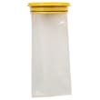 Support sac mural métal avec couvercle 110L jaune Rossignol photo du produit back S