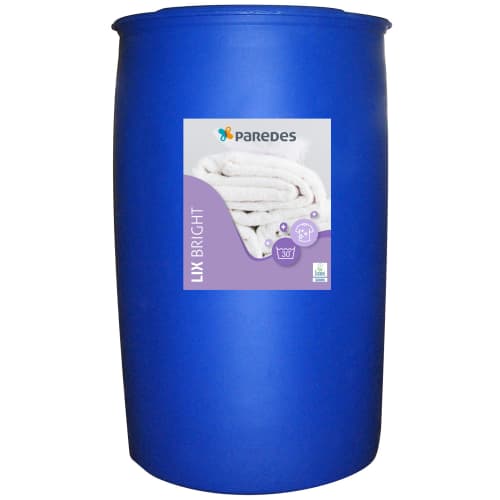 Agent de blanchiment Ecolabel Paredes Lix Bright fût de 222kg photo du produit front L
